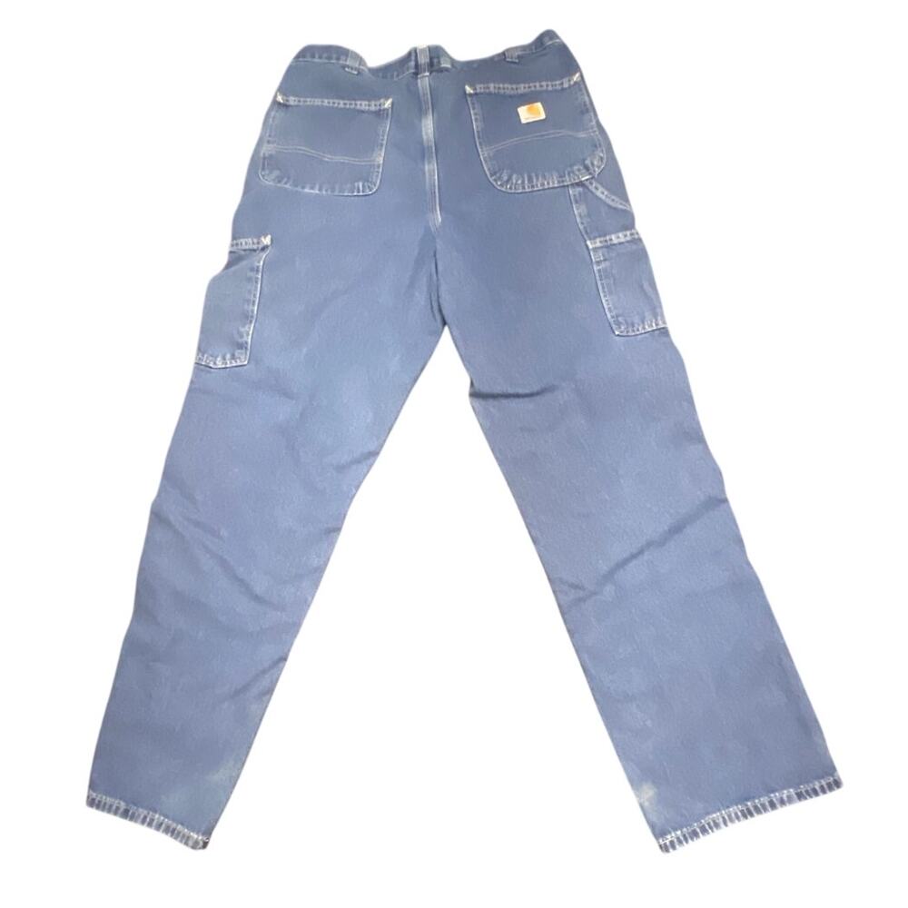 Y2K‎ Carhartt Dungaree Fit Jeans 34x32 Light Wash Workwear Streetwear Utility